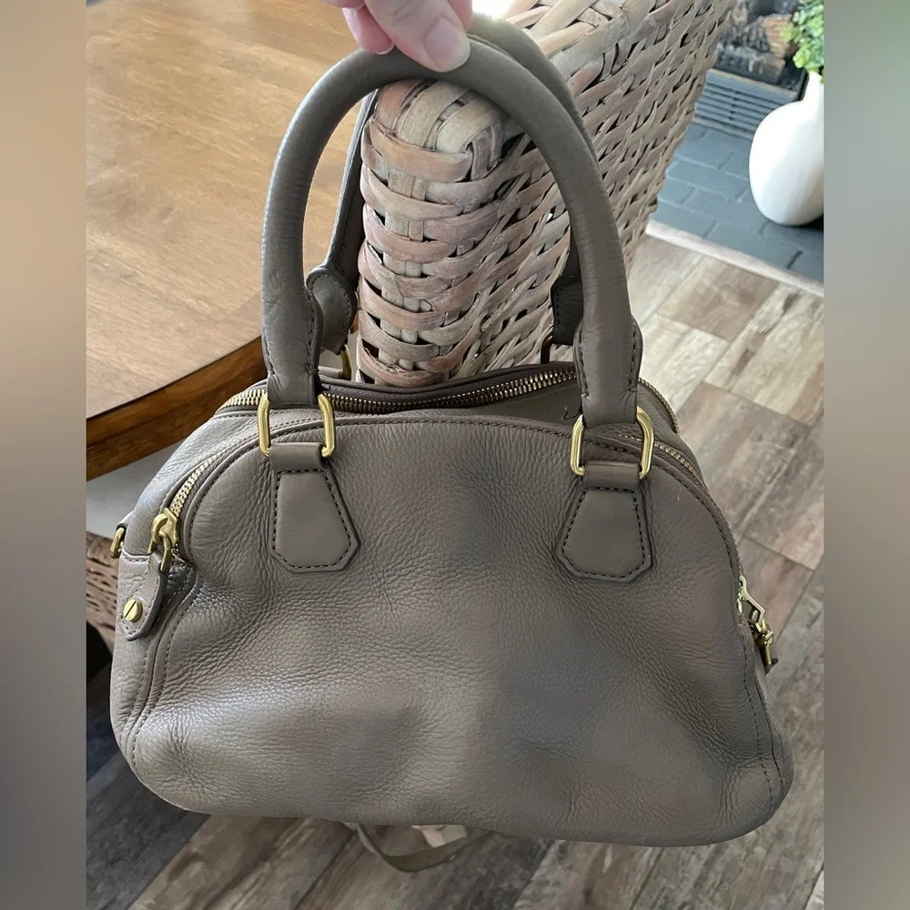 J.Crew Biennial Leather Satchel in Warm Ash - Picture 4 of 10